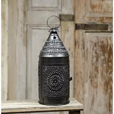 Smoky Black Tin Baker's Lantern 13.5  • $34.99