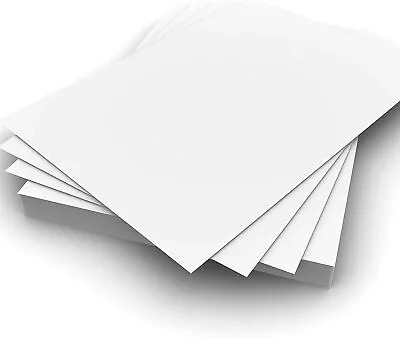 A4 White Card 160gsm Smooth Paper Laser Inkjet Copier Printer Suitable Cardstock • £16.39