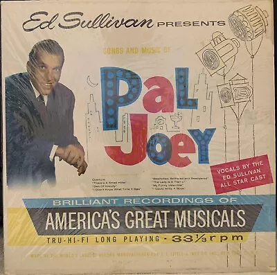 Ed Sullivan Presents Songs And Music Of Pal Joey 1959 LP Vinyl Record Album ES9* • $6.39