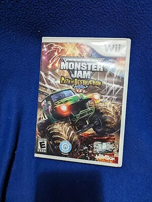 Monster Jam: Path Of Destruction (Nintendo Wii 2010) Complete • $2.99