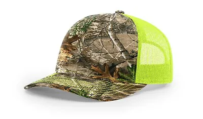 Richardson 112 Adjustable Snackback Trucker Hat OSFM Blank Mesh Back 135 Colors • $13.75