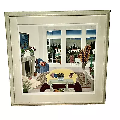 Thomas McKnight  Bel Air   Signed Limited Edition Framed Serigraph No. 114/200 • $2337