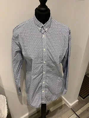 MERC LONDON Retro SHIRT MOD Size M • $14.94