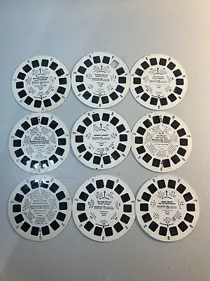 Lot Of 9 Vintage Tyco View Master Reels • $14.99