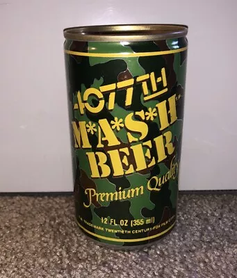 Vtg M*A*S*H* Beer Can BANK 1970s MASH Beer Can MASH TV SHOW Complete 4077th A • $14.95