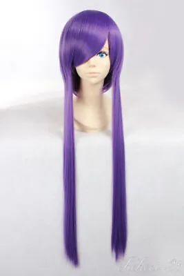 $40.52 • Buy Camui Gakupo Gackpoid Long Cosply One Ponytail Full Wigs Free Hair Net Hot