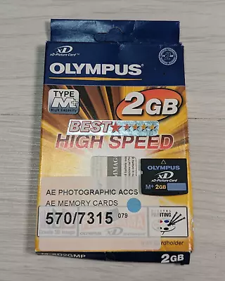 2GB 2 GB XD Picture Card/Memory Card Olympus/FUJI Camera M+ Plus Genuine • £29.99