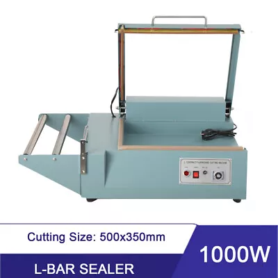 Sealing Machine L-Bar Sealer Packing Cutting Machine With Shrink Film Cutter • $329