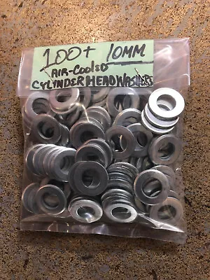 New German Air Cooled VW Bug Ghia Bus Cylinder Head Washers 250 Pack 10mm M10 • $13.99