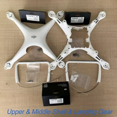 $551.09 • Buy DJI Phantom 4 Pro Pro+ Body Shell Cover Case + Landing Gear Antenna + Screws