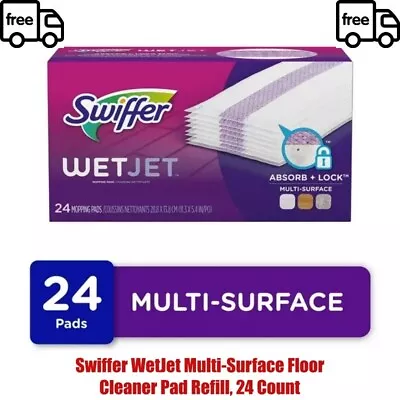 Swiffer WetJet Multi-Surface Floor Cleaner Pad Refill 24 Count • $13.64