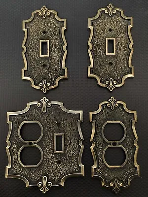 Vintage Metal Switch Covers And Outlet (Brass Style Finish) Nutone?  • $19.99