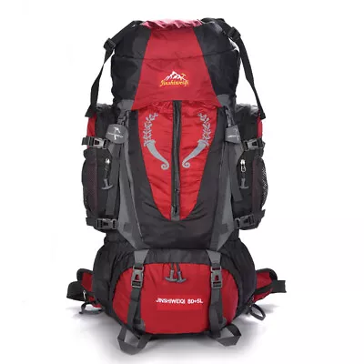 Professional Mountaineering Package 80L85L Outdoor Backpack Travel Hiking Outdoo • $87