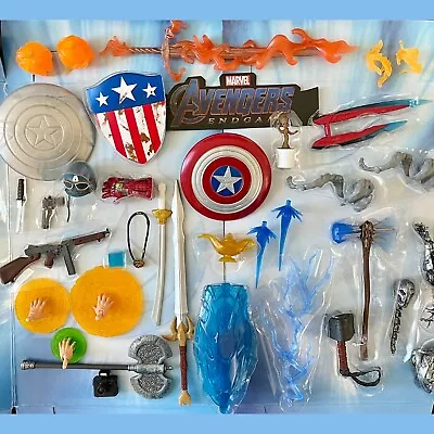 $5.95 • Buy Marvel Legends Captain America Helmet Shield Gun Thor Mjolnir Iron Man UPICK