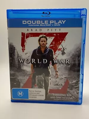 World War Z | Blu-ray + DVD (Blu-ray 2013) • $6.95