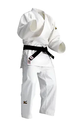 MIZUNO Judo Gi White 2.5 AJJF & IJF New Standard Model ｗ/ OBI 3 New From Japan • $310