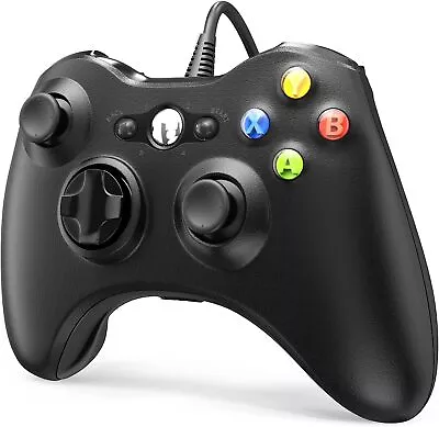 Wired  Gamepad Controller Compatible With Xbox360 Windows PC  Dual Vibration • $24.74