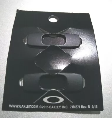 Oakley Batwolf Sunglasses Replacement Icons Attachments Pair Matte Black New  • $22.99