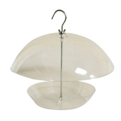 £12.89 • Buy Adjustable Large Clear Transparent Wild Bird Feeder Squirrel Proof Dome