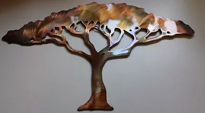 Acacia Tree 9  Tall Metal Wall Art • $30.98