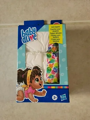 Hasbro Baby Alive Doll Diapers 4 Pack Accessories Girls Children New! • $3.42