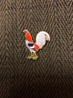 Game Fowl Metal And Enamel Lapel Pin Badge - Bloodwing Pyle Yellow-legged • £10