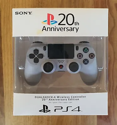 $189.95 • Buy Sony PlayStation 4 DualShock Controller - 20th Anniversary Edition - NEW/ SEALED