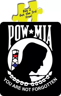 Vietnam Veteran POW-MIA Support Our Military Truck Car Bumper Decal Sticker P281 • $3.59