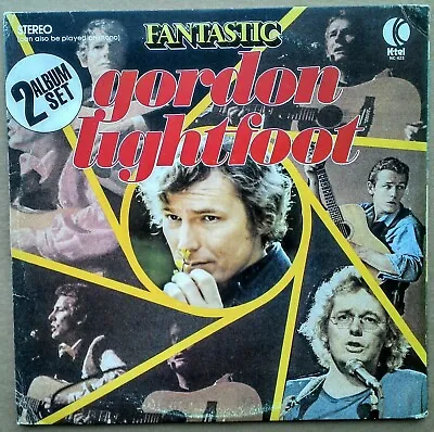 Gordon Lightfoot - Fantastic - K-Tel International - 2 X 12  Vinyl LPs Album • £9.99