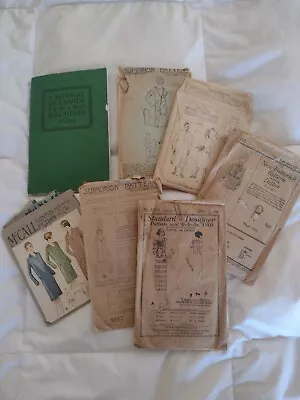 Butterick McCall And Standard Designers Pattern From The 1920s 1930s Lot Of 6 • $150