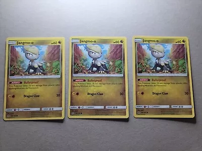 3x 2017 Pokemon - Jangmo-o - 98/145 - LP • $1.50