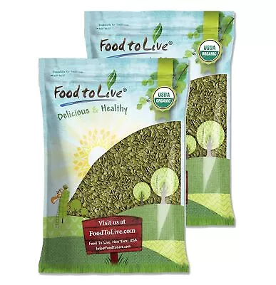 Organic Raw Pepitas (Pumpkin Seeds) — Non-GMO Kosher Vegan — By Food To Live • $136.98