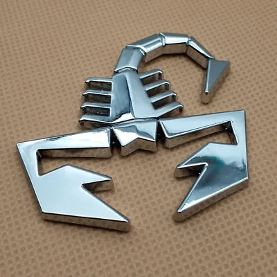 $4.99 • Buy Metal Chrome Scorpion Badge Door Car Rear Trunk Fender Emblem Sticker Decal