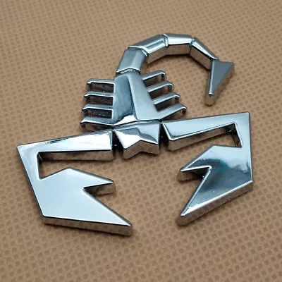 Metal Chrome Scorpion Badge Door Car Rear Trunk Fender Emblem Sticker Decal • $4.99