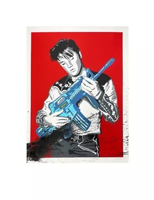 Mr Brainwash Elvis  Don't Be Cruel  Print Original 1/1 • $7900