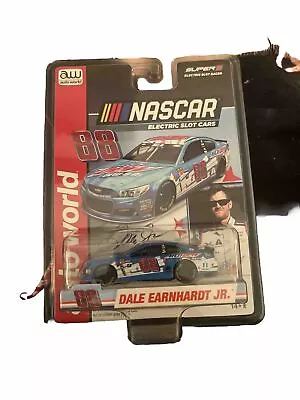 AUTO WORLD  Nascar Super Lll Dale Earnhardt Jr. #88 Mtn Dew Slot Car • $31