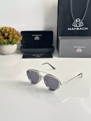 Maybach 2171 Silver Black Sunglasses For Men Limited Stock (Fast Shipping) • $149.99