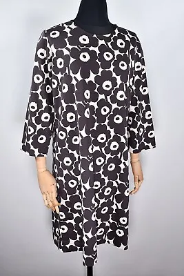 Marimekko Riippumaton Mini Unikko Floral Dress Women's Size L • $129