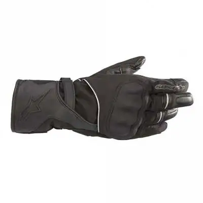 Alpinestars Ladies Women's Vega V2 Drystar Waterproof Motorcycle Gloves (Black) • £55.20