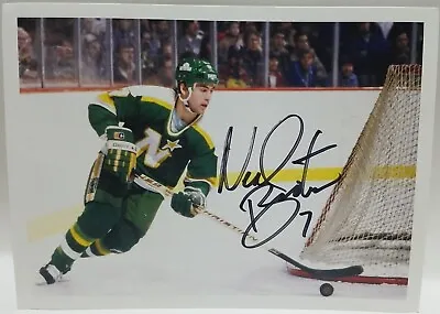 NEAL BROTEN 5 X 7 Signed MINNESOTA NORTH STARS PICTURE Autograph COA Included • $4.99