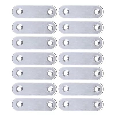 Straight Bracket Screws Straight Dresser Mirror Brackets Mending Joining Plates • £8.58