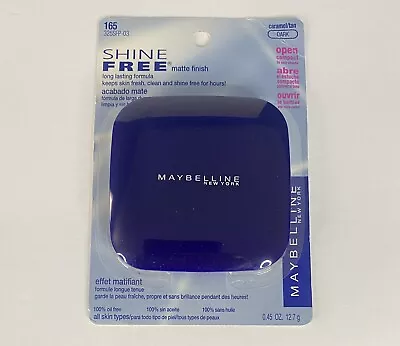 Maybelline Shine Free Matte Finish Powder - Caramel / Tan Dark -165 • $11.99