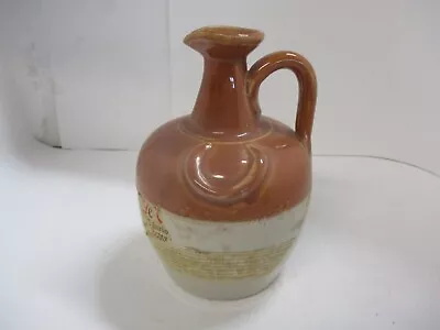 Vintage DONALD FISHER -YE MONKS WHISKY-EDINBURGH SCOTLAND Jug-Decanter-Empty • $24.99