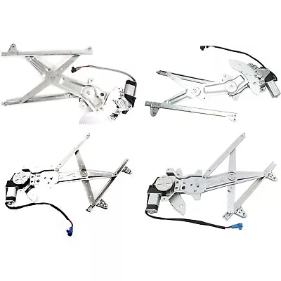 Power Window Regulator Set For 1997-2001 Toyota Camry Front And Rear With Motor • $114.40