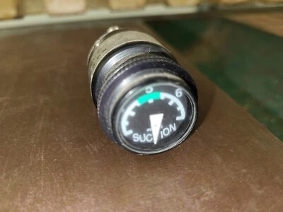 $80 • Buy UMA  1  Vacuum Suction Gauge For Aircraft.  3-200-12