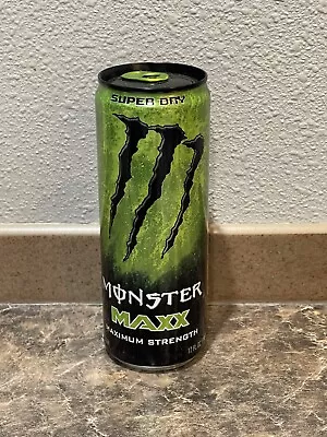 Monster Energy Maxx Super Dry Nitrogen Infused FULL 12 Oz Can • $49.95