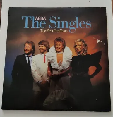 Abba The Singles The First Ten Years Double Vinyl Lp • £13.99