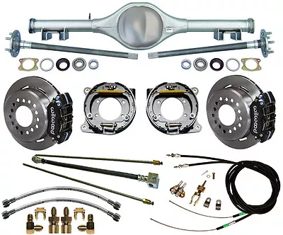 Currie 70 1/2-81 Gm F-body Rear End & Wilwood Disc Brakeslinese-cablesaxles+ • $2799.99