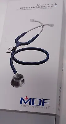 MDF MD One Stainless Steel Stethoscope Adult Black  MDF777BO • $78