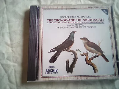 George Frideric Handel The Cuckoo And The Nightinggale 4 Organ Concertos • £1